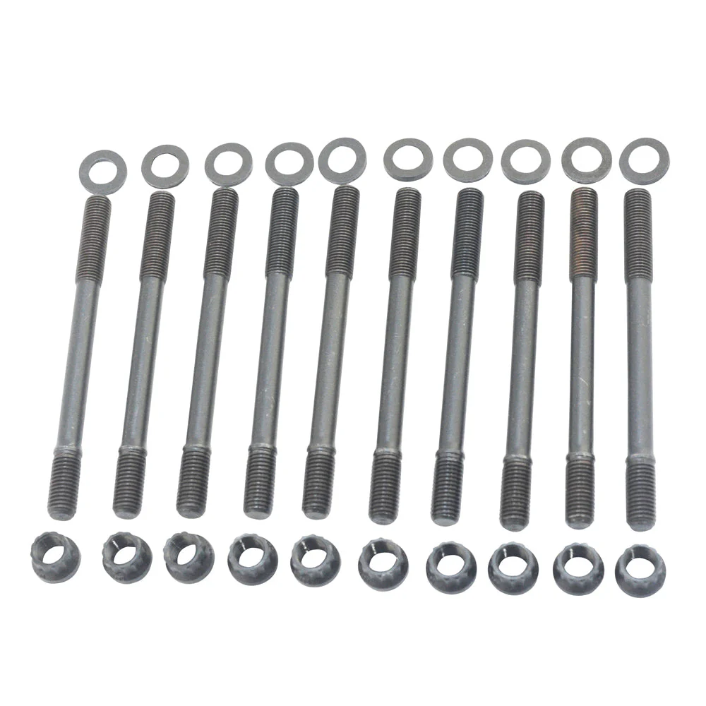 VW 8V 266 NA or turbocharged engines Hydraulic tappets performance camshaft + High Compression Head Gasket - 0.5mm + 136mm head stud set - Image 11