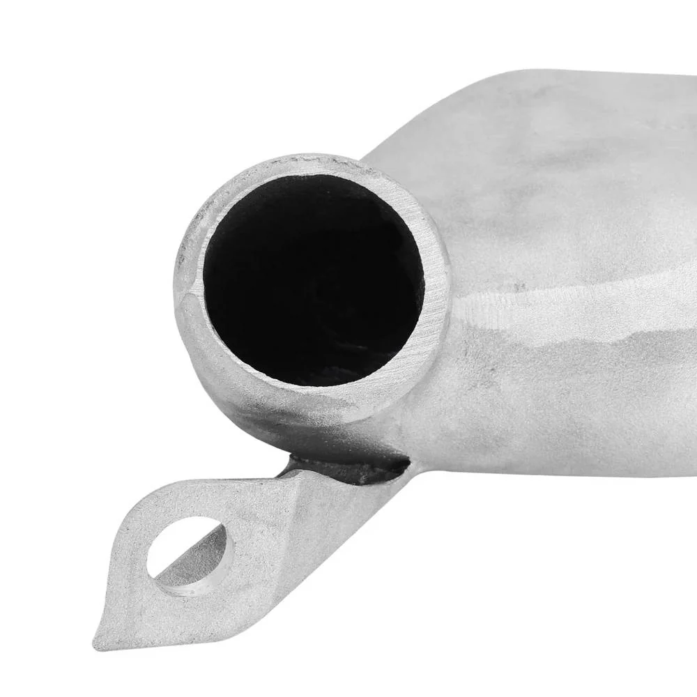 VW/Audi 1.8T 20V Turbo high flow pancake (lower intercooler pipe upgrade) Cast aluminum - Image 4