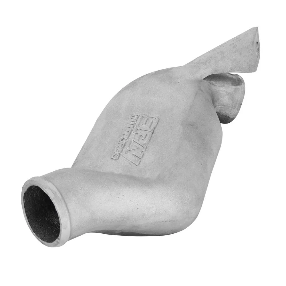 VW/Audi 1.8T 20V Turbo high flow pancake (lower intercooler pipe upgrade) Cast aluminum - Image 7