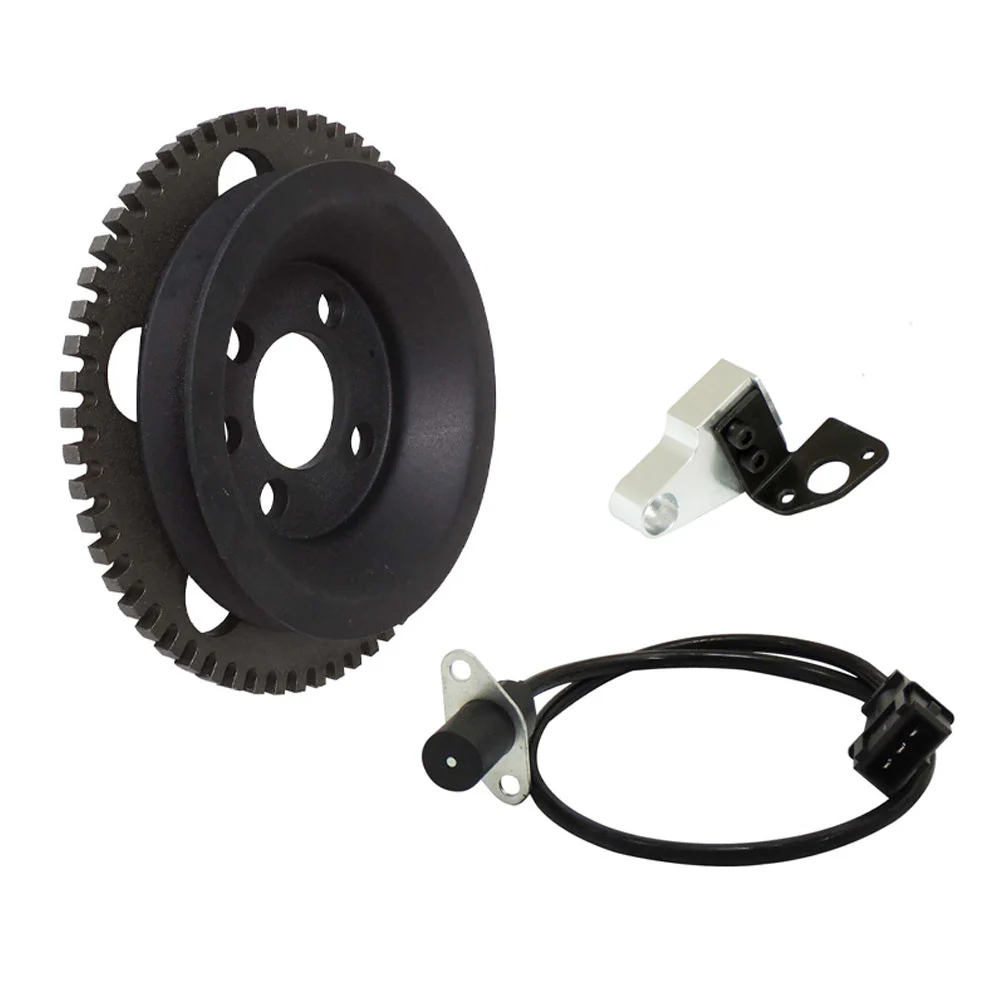 VW MKI II Rabbit , Audi 80, scirocco 8v underdrive crank trigger adapter kit - Black
