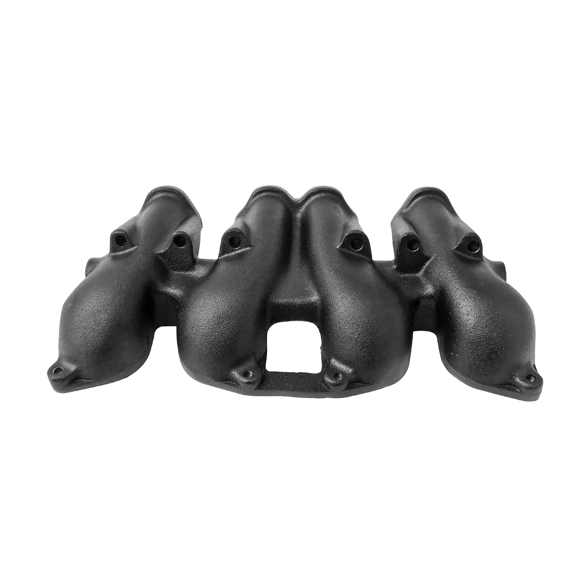 VW MKI MKII GTI 1.8L 2.0L 8v SOHC dual downdraft intake manifold - Black + 0-30 PSI Fuel pressure regulator + Bracket - Image 6