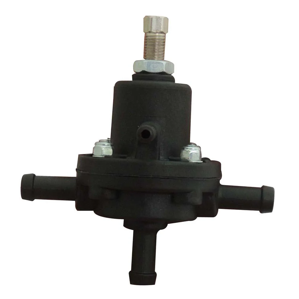 VW MKI MKII GTI 1.8L 2.0L 8v SOHC dual downdraft intake manifold - Black + 0-30 PSI Fuel pressure regulator + Bracket - Image 9