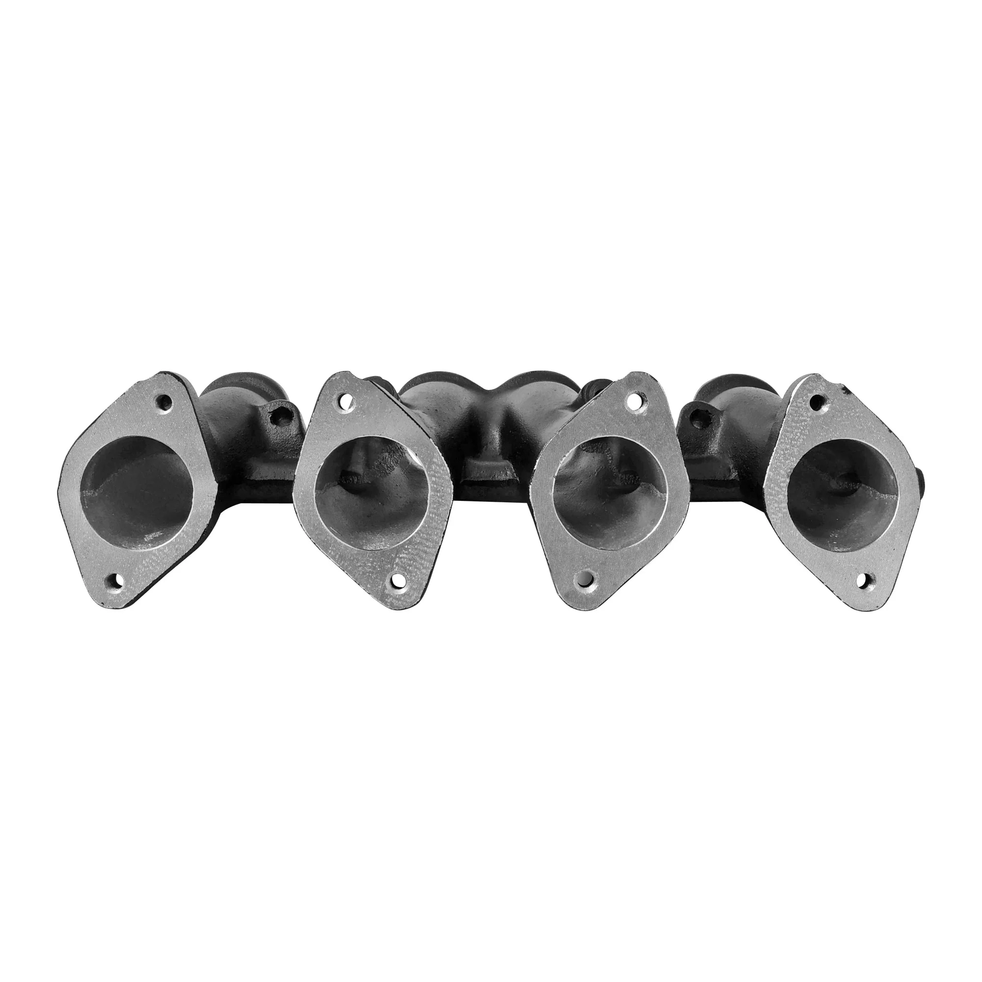 VW MKI MKII GTI 1.8L 2.0L 8v SOHC dual sidedraft intake manifold - Black + 0-30 PSI Fuel pressure regulator - Image 6