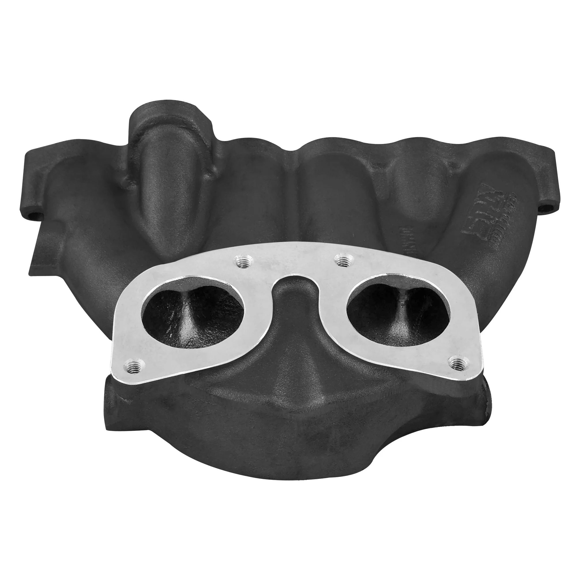 VW MKI MKII GTI 1.8L 2.0L 8V SOHC SINGLE DOWNDRAFT INTAKE MANIFOLD - BLACK + 0-30 PSI Fuel pressure regulator + Bracket - Image 5