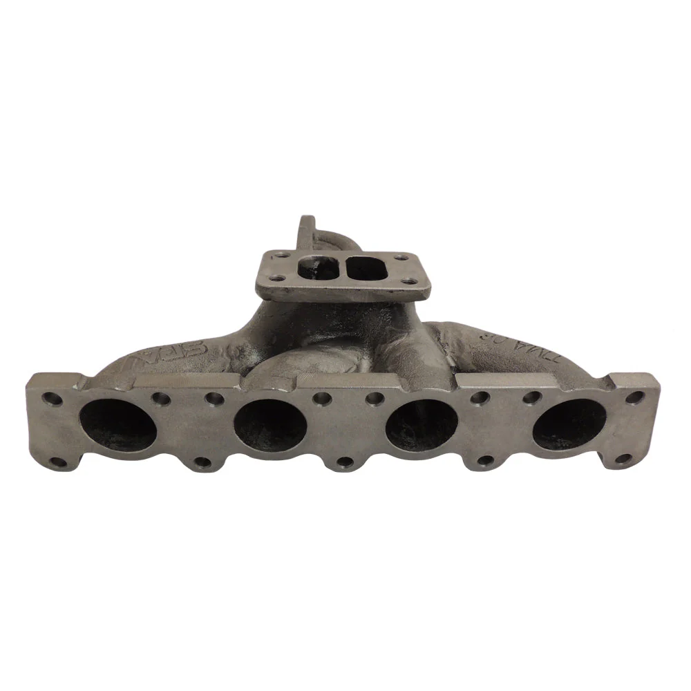 VW MKIV GTI T3 Twin Scroll Top Mount Flange Turbocharger Exhaust Manifold - Image 4