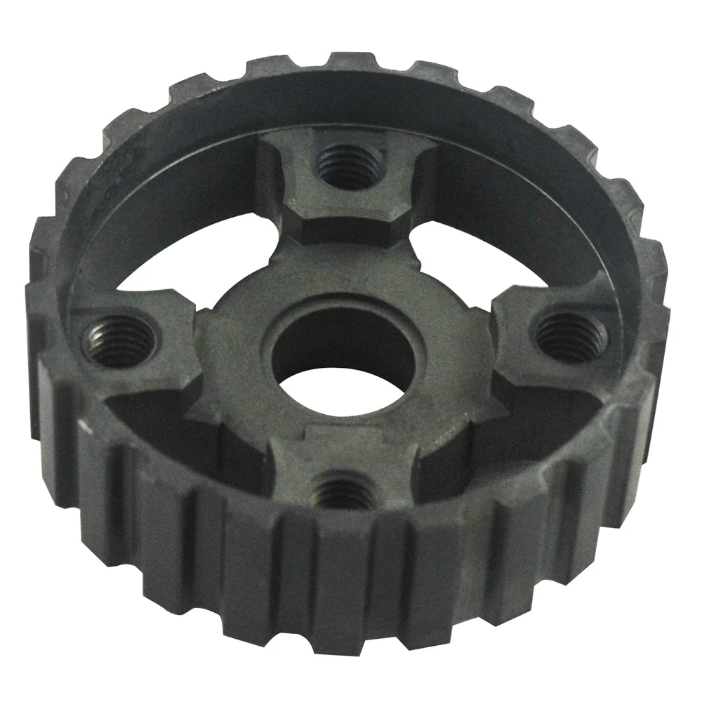 VW syncro Audi 80 90 100 4000 rabbit 1.8 8v underdrive Pulley - BLACK + VW 8V super light crank timing gear - Image 7