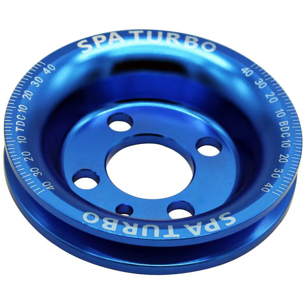 VW syncro Audi 80 90 100 4000 rabbit 1.8 8v underdrive Pulley - BLUE - Image 5