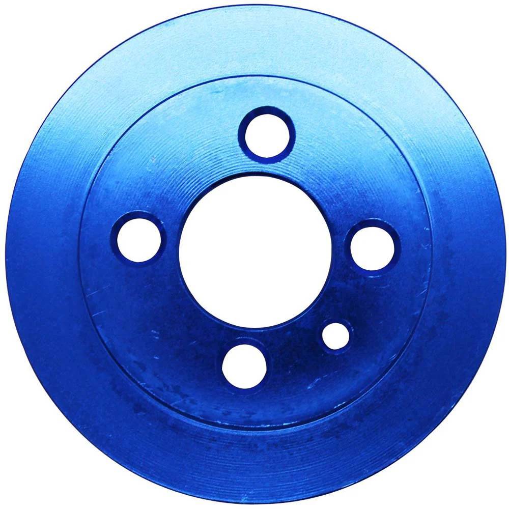VW syncro Audi 80 90 100 4000 rabbit 1.8 8v underdrive Pulley - BLUE + VW 8V super light crank timing gear - Image 4