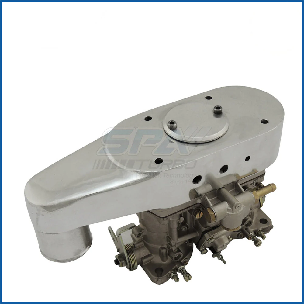 Weber IDF downdraft carburetor Plenum power cap 90 degree 2" Left - Image 4
