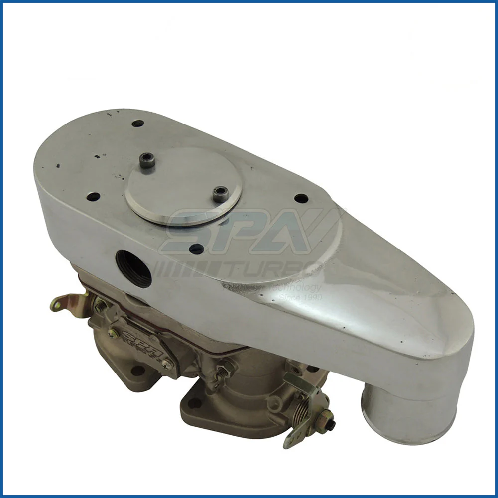Weber IDF downdraft carburetor Plenum power cap 90 degree 2" Left - Image 5
